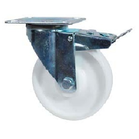 Ruedas de Polipropileno blanco
