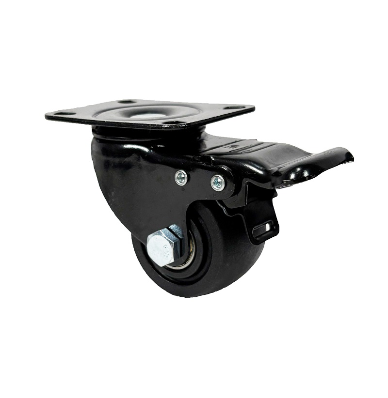 Ruedas de Nylon Negro